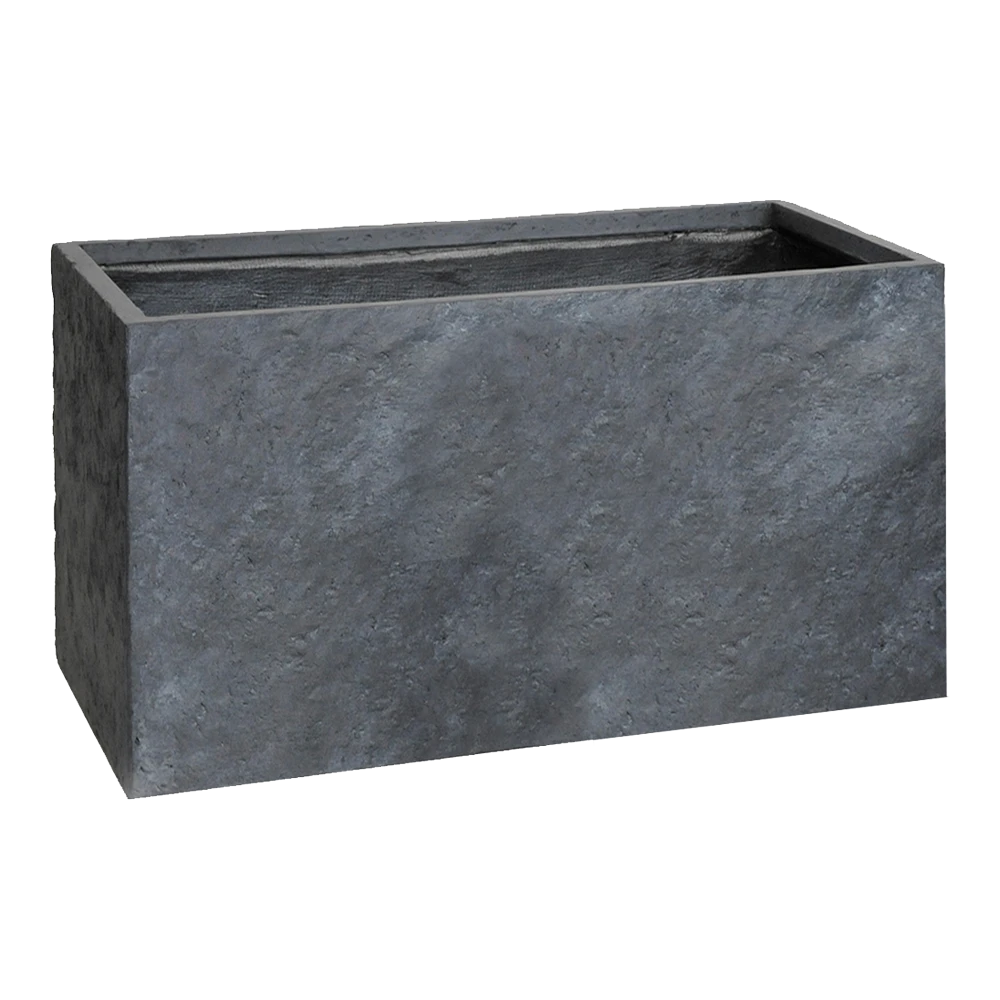 Plantenbak Arizona Biguhi - L90 X B33.5 X H45cm - Donkergrijs 3 Plantenbak Arizona Biguhi - L90 X B33.5 X H45cm - Donkergrijs