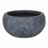 Plantenschaal Arizona Bullet - D56 X H28cm - Donkergrijs -Pokon Winkel arizona bullet bowl graphite d56h28 plantenschaal 1