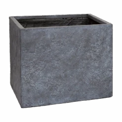 Plantenbak Arizona Cubi - L28 X B28 X H28cm - Donkergrijs