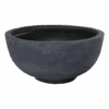 Plantenschaal Arizona - D44 X H21cm - Donkergrijs -Pokon Winkel arizona round bowl graphite d44h21 schaal 1 4