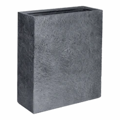 Plantenbak Arizone Terras - L80 X B30 X H92cm - Donkergrijs -Pokon Winkel arizona terrace partit graphite l80w30h92 plantenbak 1 8