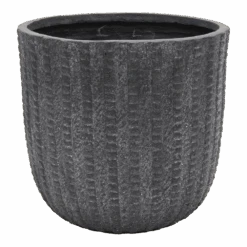 Bloempot Arkansas Egg - D32 X H31cm - Donkergrijs