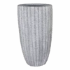 Bloempot Arkansas High Vase Washed - D34 X H66cm - Lichtgrijs -Pokon Winkel arkansas high vase washed grey d34h66 bloempot 1 7