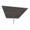 Azzurro Stokparasol 200 X 300 Cm - Charcoal / Woodlook -Pokon Winkel azzurro stokparasol 200x300 cm charcoal woodlook 1
