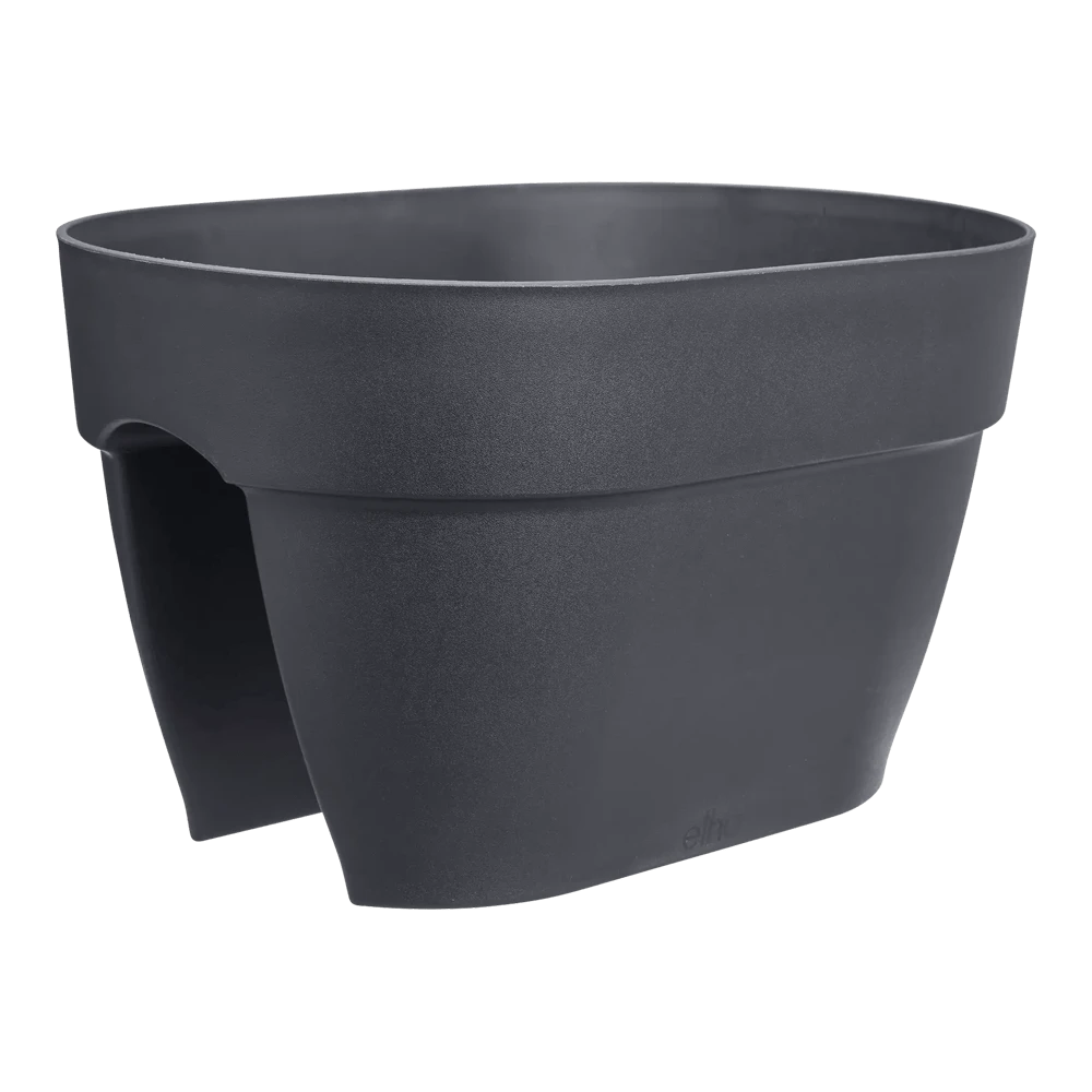 Elho Balkonbak Vibia Campana Bridge 40cm - Antraciet 4 Elho Balkonbak Vibia Campana Bridge 40cm - Antraciet - Afbeelding 2