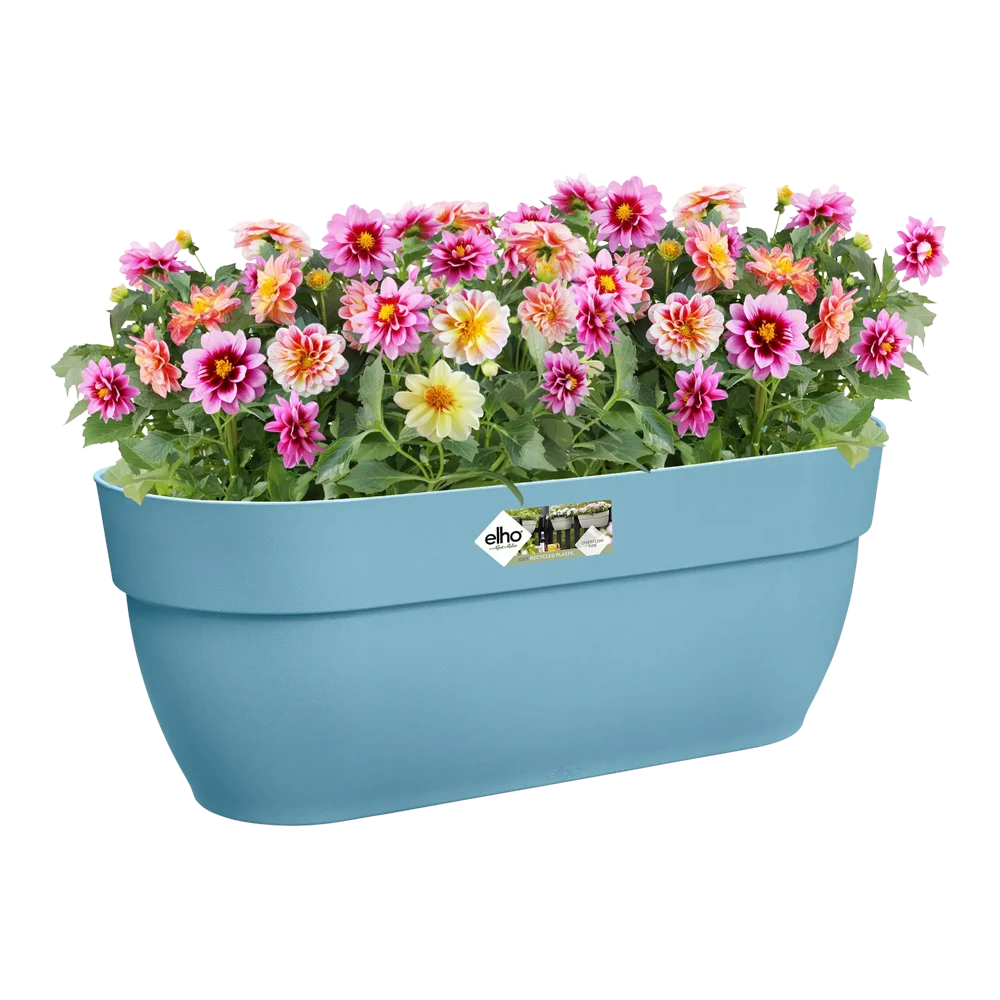 Elho Balkonbak Vibia Campana Easy Hanger Large - Vintage Blauw - Afbeelding 4