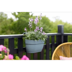 Elho Balkonbak Vibia Campana Easy Hanger Medium - Vintage Blauw -Pokon Winkel balkonbak vibia campana easy hanger medium vintage blauw balkonbak vintage blauw 5 1