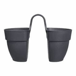 Elho Balkonbak Vibia Campana Twin 21cm - Antraciet -Pokon Winkel balkonbak vibia campana twin 21cm antraciet balkonbak antraciet 2 1