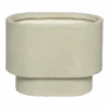 Bloempot Alexis Ovaal - L52 X B34 X H40cm - Beige -Pokon Winkel bloempot alexis ovaal beige bloempot 1