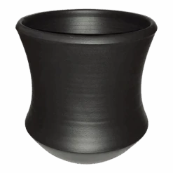 Bloempot Ballarat - D27 X H27cm - Mat Zwart