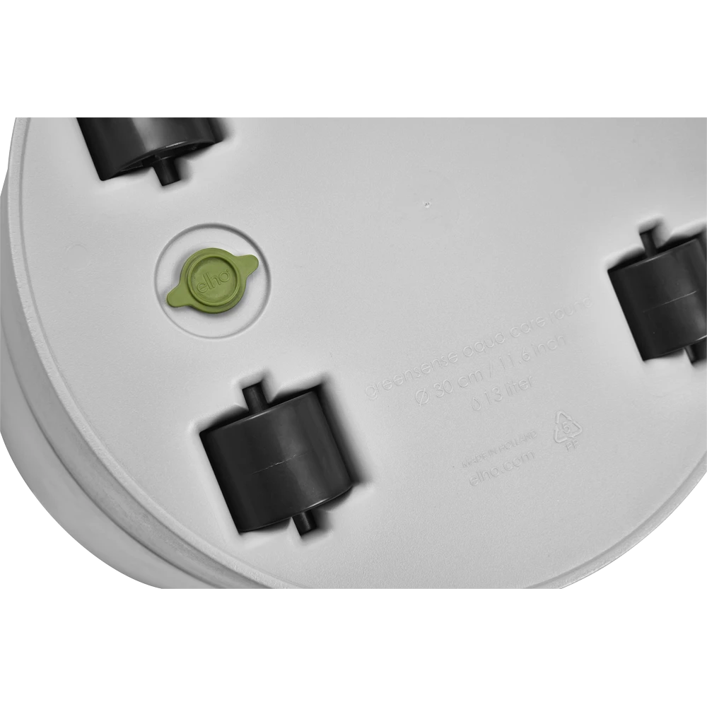 Bloempot Elho Greensense Aqua Care Rond - D35 X H34cm - Licht Beton - Afbeelding 4