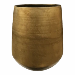 Bloempot Hamelton - D34 X H30cm - Mat Goud