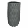 Bloempot James Hoog - D24 X H49cm - Grijs -Pokon Winkel bloempot james hoog grijs bloempot 1 1