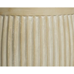 Bloempot Laura - D43 X H43cm - Beige -Pokon Winkel bloempot laura beige bloempot 3