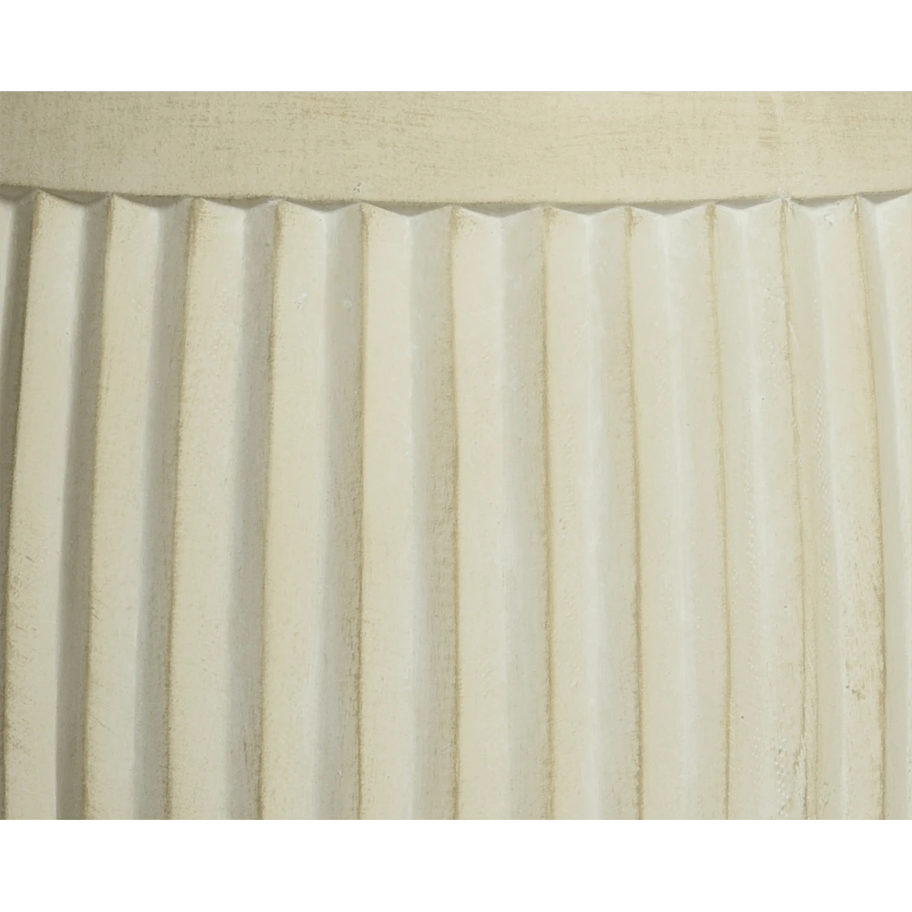 Bloempot Laura - D23 X H23cm - Off White 5 Bloempot Laura - D23 X H23cm - Off White - Afbeelding 3