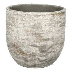 Bloempot Miami - D23 X H21cm - Grijs