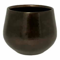 Bloempot Petra - D23 X H20cm - Koper