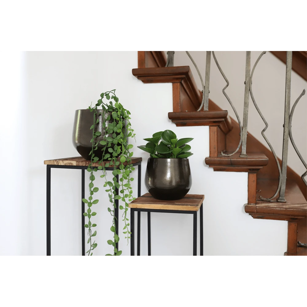 Bloempot Petra - D23 X H20cm - Koper 4 Bloempot Petra - D23 X H20cm - Koper - Afbeelding 2