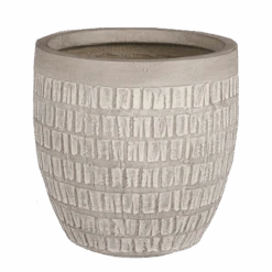 Bloempot Tallinn - D37 X H35,5cm - Taupe -Pokon Winkel bloempot tallinn taupe bloempot 1 1 1