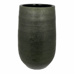 Bloempot Tokio Hoog - D22 X H40cm - Groen