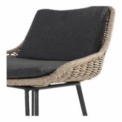 Bohemian Bar Stoel - Naturel - Incl. Kussen -Pokon Winkel bohemian bar stoel naturel incl kussen 4 1