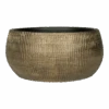 Plantenschaal Ryan - D28 X H13cm - Shiny Gold 1 Plantenschaal Ryan - D28 X H13cm - Shiny Gold -Pokon Winkel bowl ryan shiny gold d28 h13 plantenschaal 1