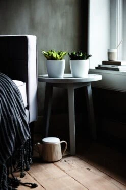 Bloempot Elho Brussels Diamond Rond 30cm - Wit -Pokon Winkel brussels diamond rond 30cm bloempot wit 7 20