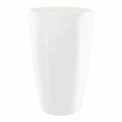 Bloempot Elho Brussels Diamond Rond Hoog 27cm - Wit