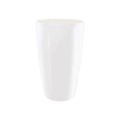 Bloempot Elho Brussels Diamond Rond Hoog 32cm - Wit