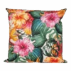 Buitenkussen Bloem Roze/oranje 60x60cm - Tuinkussen 1 Buitenkussen Bloem Roze/oranje 60x60cm - Tuinkussen -Pokon Winkel buitenkussen bloem roze oranje 60x60cm tuinkussen polyester 1