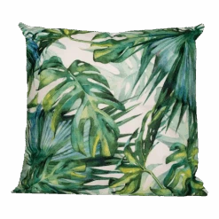 Buitenkussen Monstera 45x45cm - Tuinkussen