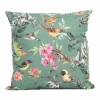 Buitenkussen Vogels Groen 45x45cm - Tuinkussen -Pokon Winkel buitenkussen vogels groen 45x45cm tuinkussen polyester 1