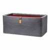 Capi Plantenbak Rechthoek Nature Rib NL - L73 X B39 X H32cm - Donkergrijs -Pokon Winkel capi plantenbak rechthoek nature rib nl l73 x b39 x h32cm donkergrijs plantenbak 1 2