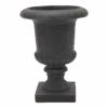 Bloempot French Vase - D56 X H78cm - Donkergrijs 2 Bloempot French Vase - D56 X H78cm - Donkergrijs -Pokon Winkel clayfibre french vase l graphite d56h78 bloempot 1