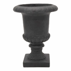Bloempot French Vase - D50 X H68cm - Donkergrijs