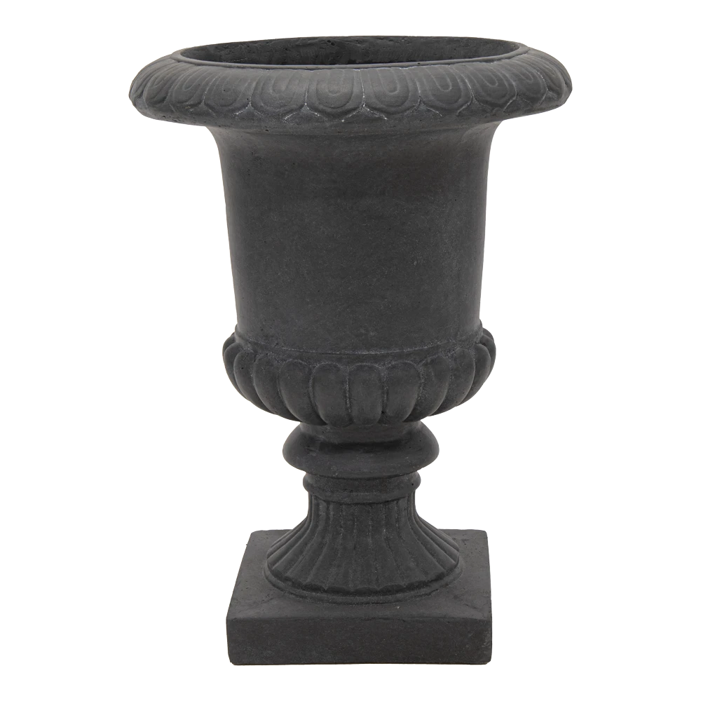 Bloempot French Vase - D50 X H68cm - Donkergrijs 3 Bloempot French Vase - D50 X H68cm - Donkergrijs