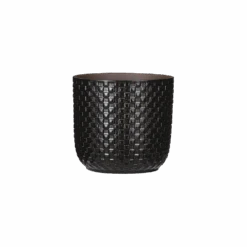 Bloempot Daan - D17 X H16cm - Zwart