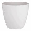 Bloempot Elho Brussels Rond 40cm - Met Wielen - Wit -Pokon Winkel elho brussels rond wielen 40 wit bloempot 1 7