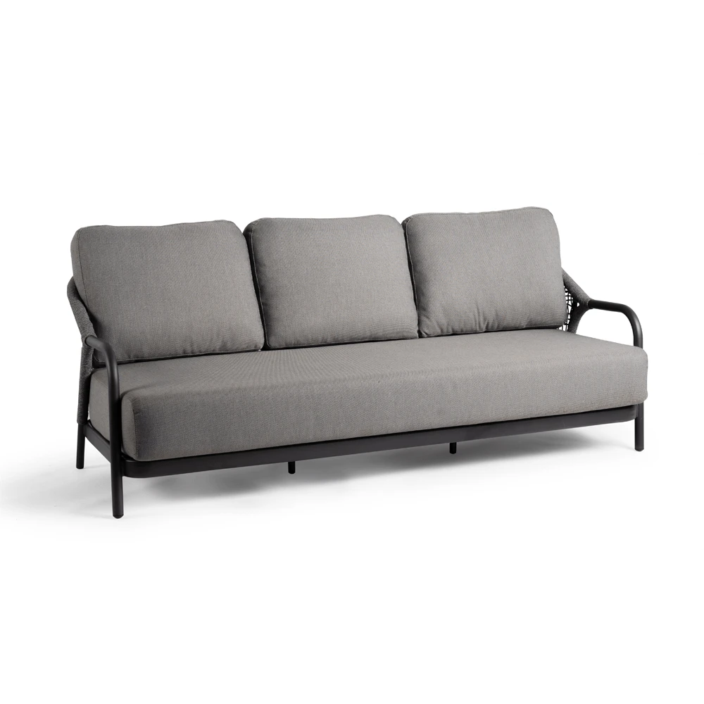 Fiona Lounge 3- Zits Loungebank - Charoal 3 Fiona Lounge 3- Zits Loungebank - Charoal