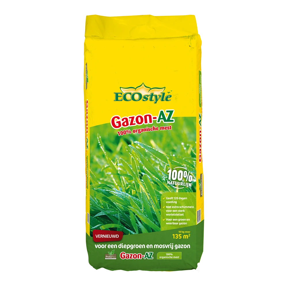 EcoStyle Gazon-AZ 10kg - Gazonmeststof 3 EcoStyle Gazon-AZ 10kg - Gazonmeststof