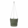 Hangpot Elho Greenville 24cm - Bladgroen 2 Hangpot Elho Greenville 24cm - Bladgroen -Pokon Winkel greenville hangschaal 24cm bloempot bladgroen 1 4