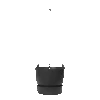 Hangpot Elho Greenville 24cm - Living Black 1 Hangpot Elho Greenville 24cm - Living Black -Pokon Winkel greenville hangschaal 24cm bloempot living black 1 4