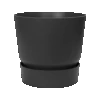 Elho Bloempot Greenville Rond 30cm - Living Black -Pokon Winkel greenville rond 30cm bloempot living black 1 7