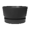 Plantenschaal Elho Greenville 33cm - Living Black -Pokon Winkel greenville schaal 33cm bloempot living black 1 7