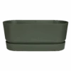 Bloembak Elho Greenville Terrace 60cm - Met Wielen - Bladgroen -Pokon Winkel greenville terrace trough 60cm wheels plantenbak bladgroen 1 8