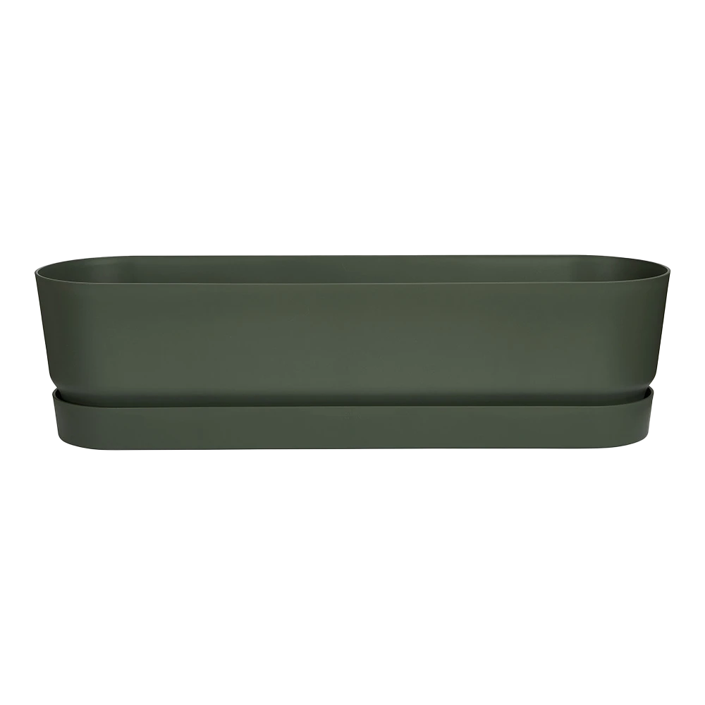 Bloembak Elho Greenville Terrace Long 70cm - Met Wielen - Bladgroen 3 Bloembak Elho Greenville Terrace Long 70cm - Met Wielen - Bladgroen