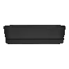 Bloembak Elho Greenville Terrace Long 70cm - Met Wielen - Living Black