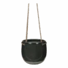 Hangpot Resa - D18,5 X H17cm - Donkergrijs 2 Hangpot Resa - D18,5 X H17cm - Donkergrijs -Pokon Winkel hangpot resa d18 5 x h17cm donkergrijs hangpot 1 1