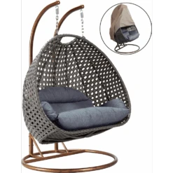 Hangstoel Dubai - Antraciet -Pokon Winkel hangstoel dubai antraciet 2 1