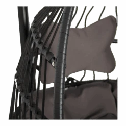 Hangstoel Norway - Inklapbaar - Zwart/Bruin -Pokon Winkel hangstoel norway inklapbaar zwart bruin 4